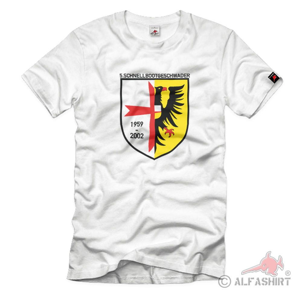 Schnellbootgeschwader 5 Bundesmarine Bundeswehr Militär Einheit T Shirt #1935