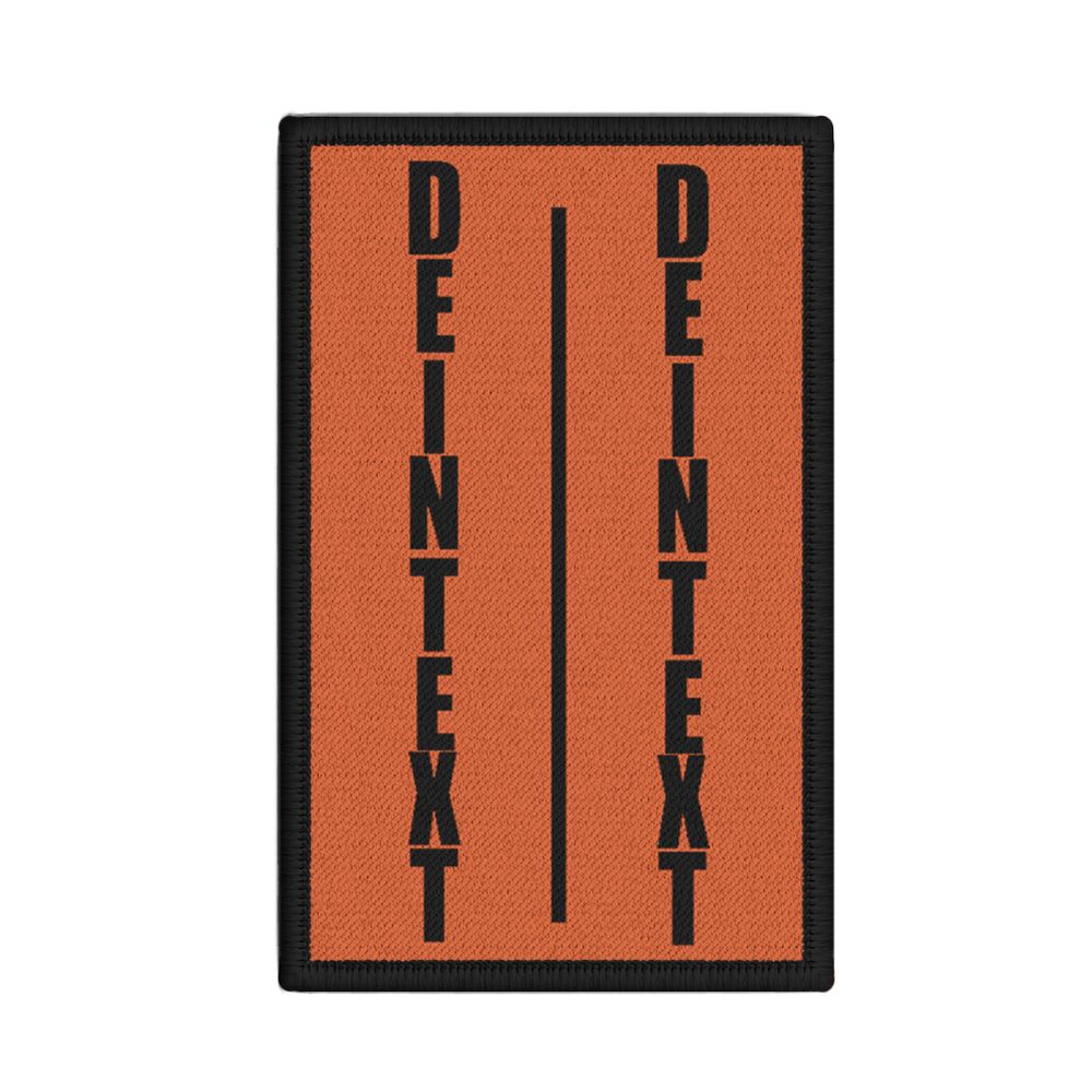 Patch with your text Construction Site Signal Orange Personalized Construction Worker # 32664