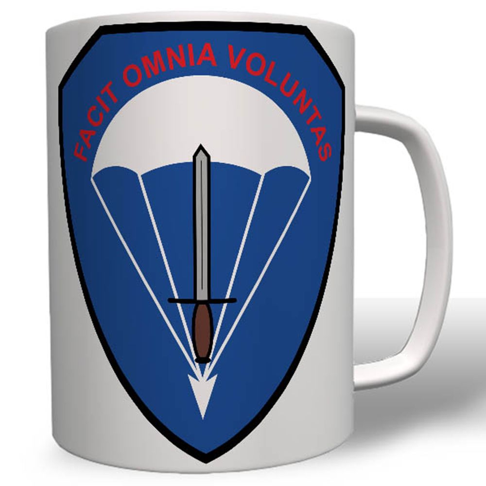 Kommando Spezialkräfte Elite Einheit Militär Facit Omnia Voluntas Tasse #16632
