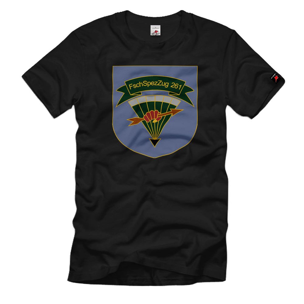 FschSpezZug 261 Bundeswehr Fallschirmjäger Spezialzug Lebach T-Shirt #8590