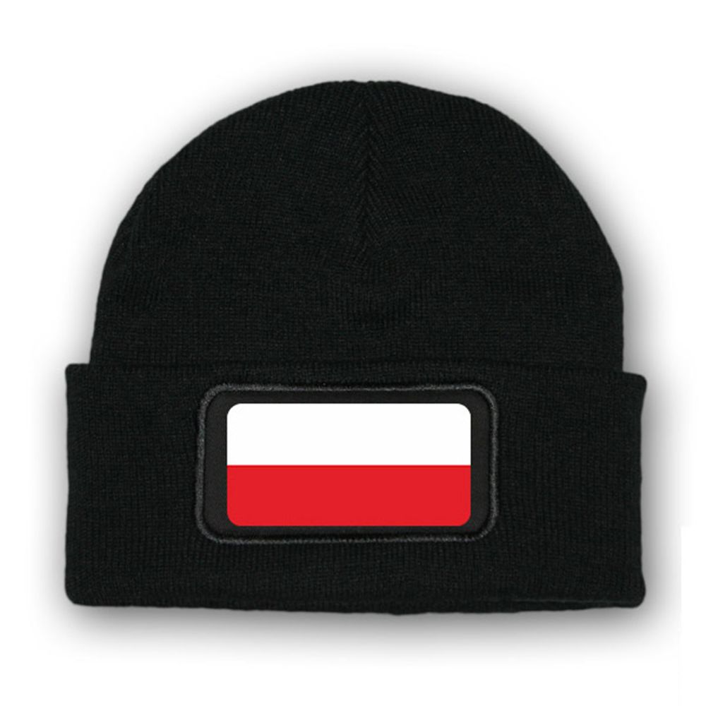 
* Mütze / Beenie -Mütze Polen Flagge Fahne #7066