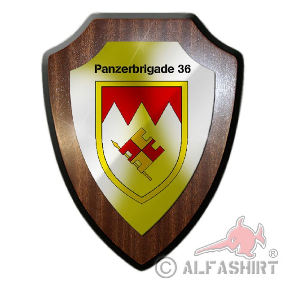 PzBrig 36 brigade tank grenadier division Bundeswehr unit blazon # 20021