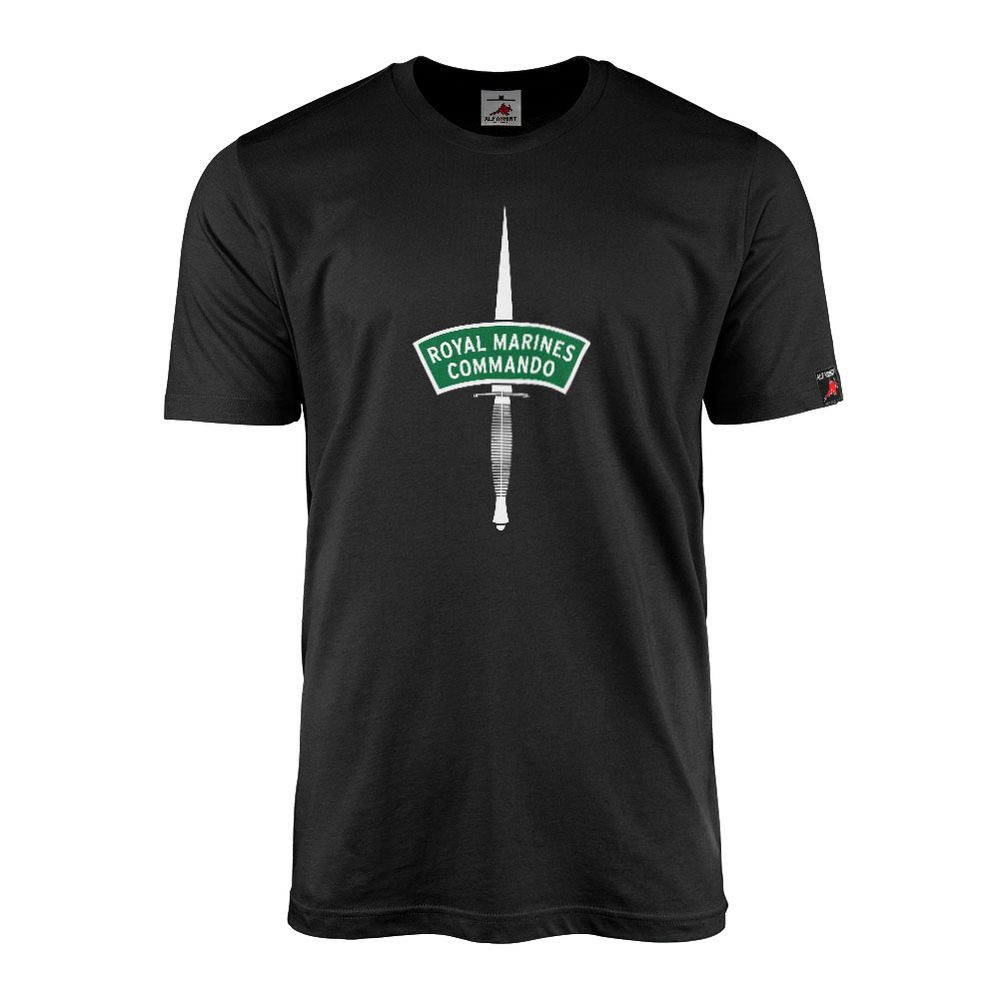 T-Shirt Royal Marines Commandos Marineinfanterie Dolch Abzeichen Emblem #17261