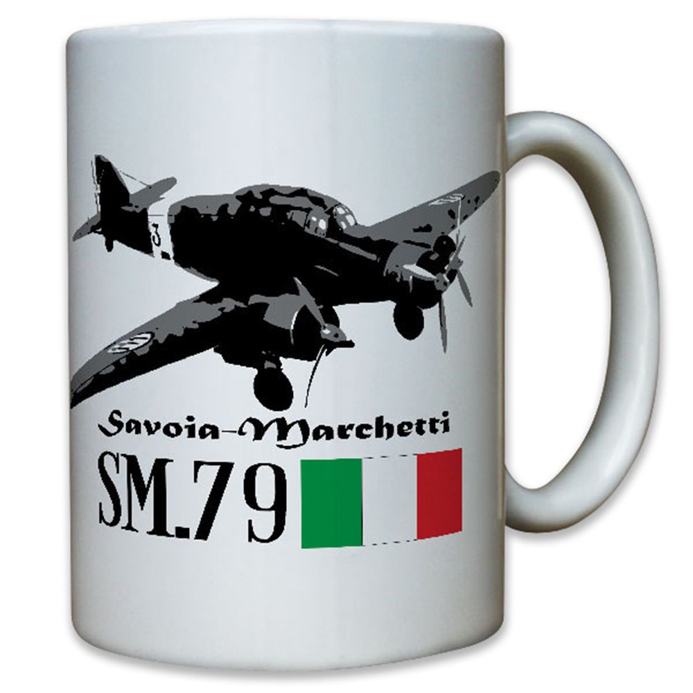 Savoia Marchetti SM 79 Italien italienischer Bomber - Tasse #12287 