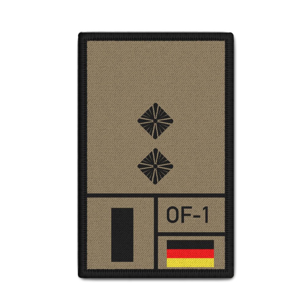 Rank Patch Bundeswehr Heer Luftwaffe Marine Sand #BW-Patch