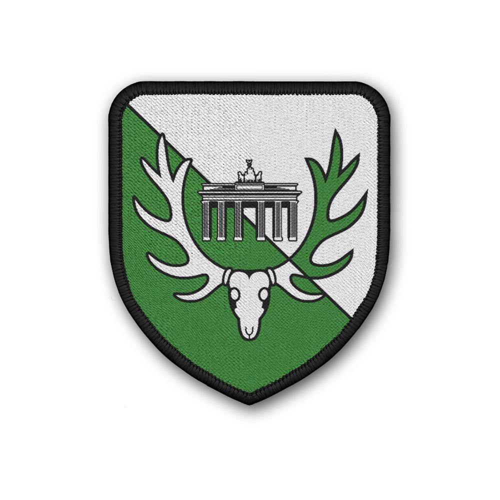 Patch JgBtl 1 Berlin Jägerbataillon Aufnäher Bundeswehr Wappen  #35968