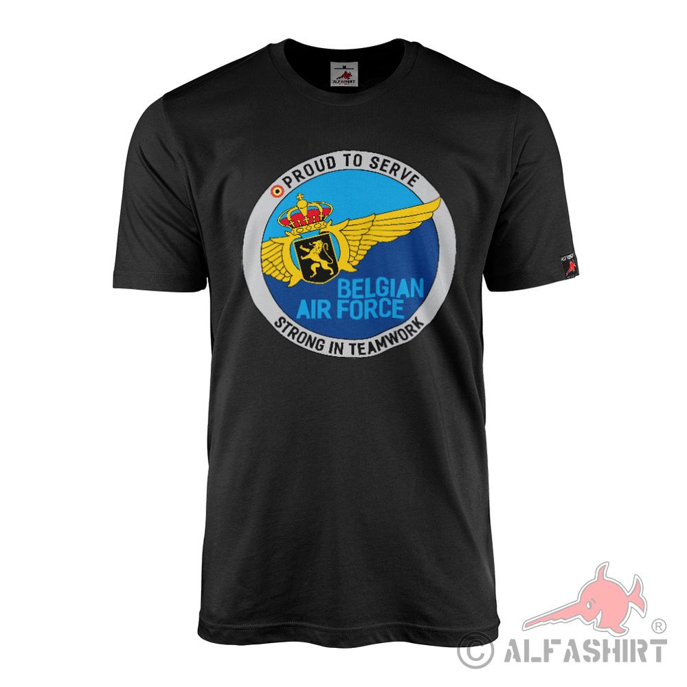 Composante Air Luchtcomponent Air Component Belgian Force T-shirt #44229