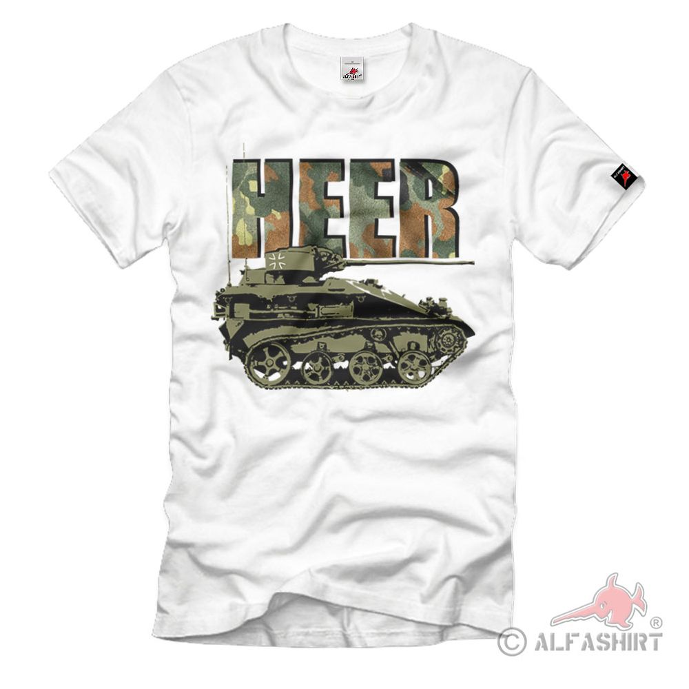 Wiesel Heer Panzer MK 20mm Paratrooper Jäger Tarn Bundeswehr T-Shirt # 37394
