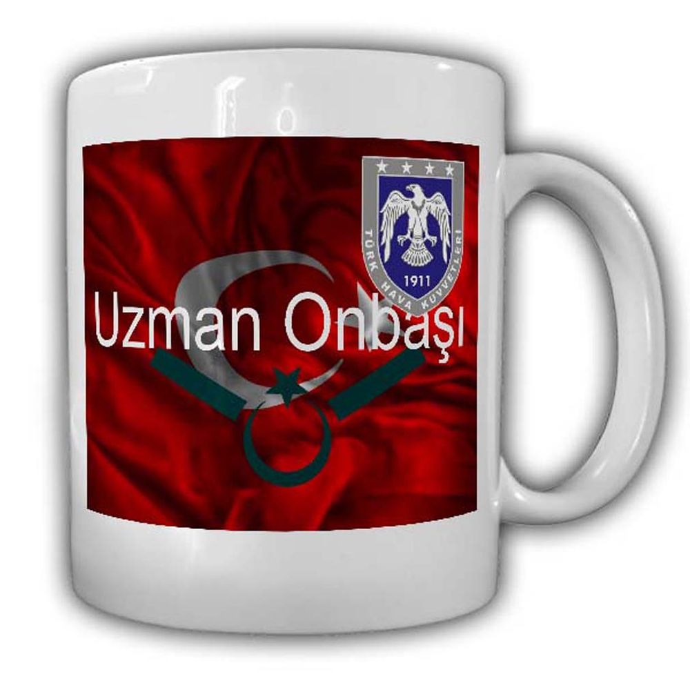 Türk Hava Kuvvetleri Uzman Onbasi Tasse Militär Türkei Dienstgrade #22680