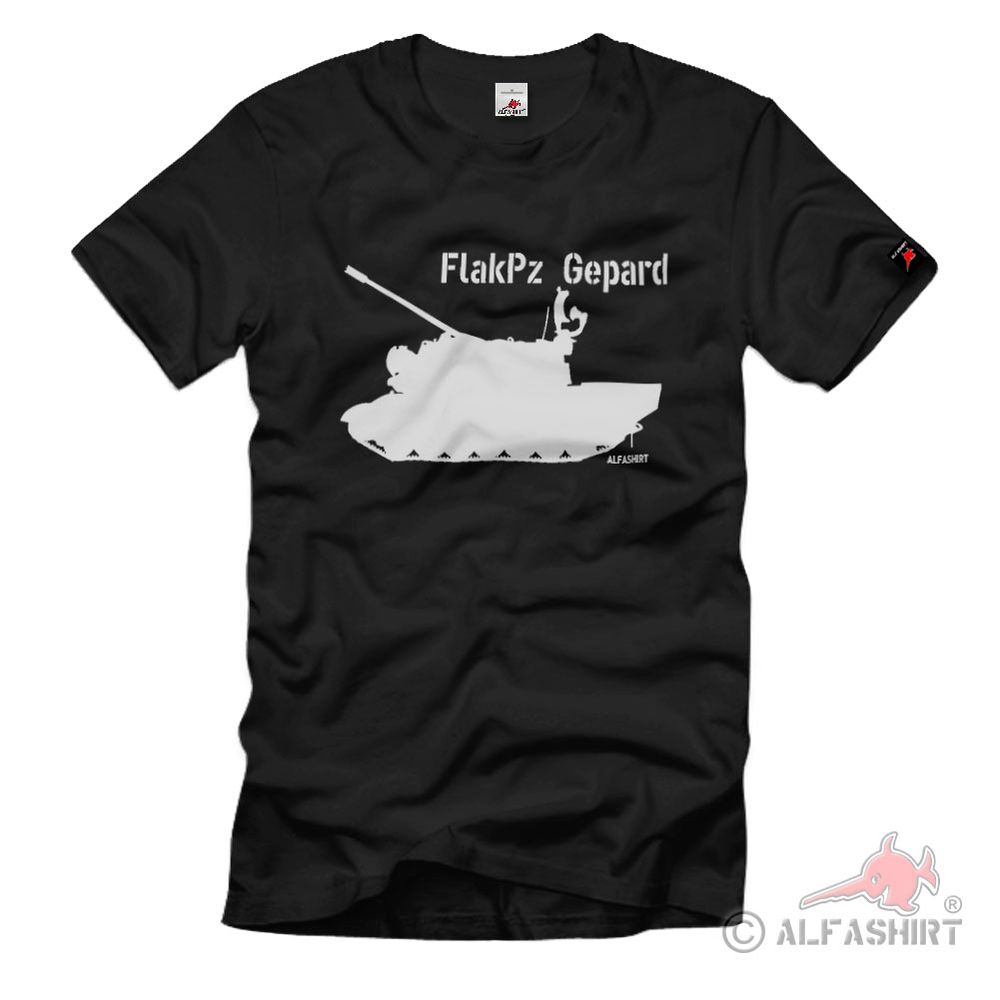 FlakPz Gepard Anti-Aircraft Gun Tank Army Anti-Aircraft T-Shirt #38771