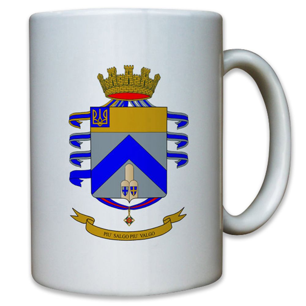 Piu Salgo Piu Valgo Coa Mil Ita Rgt Alpini Italia Italien Militär - Tasse #13055