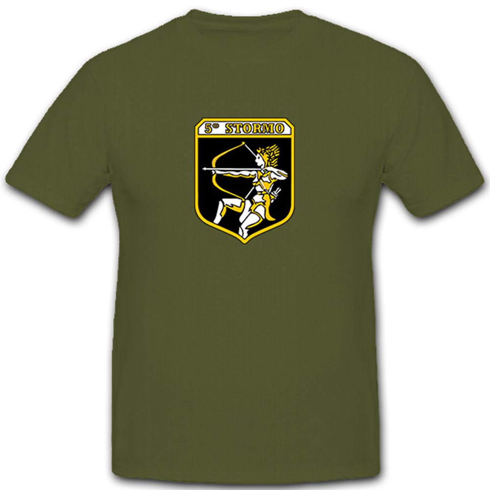 5º Stormo 5. Giuseppe Cenni Aeronautica Militare Italie Italien T Shirt #5218