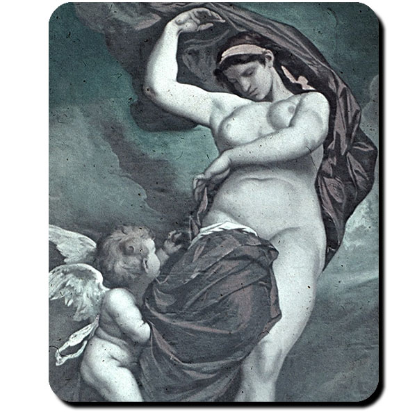 Gaea Gemälde Anselm Feuerbach 1875 Gaia Mythologie Griechenland Mauspad #16456