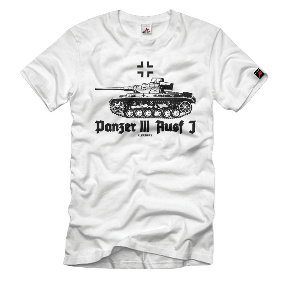 Panzer III Ausf J 3 WW2 Afrika Korps 5cm Panzerkampfwagen T-Shirt#33101