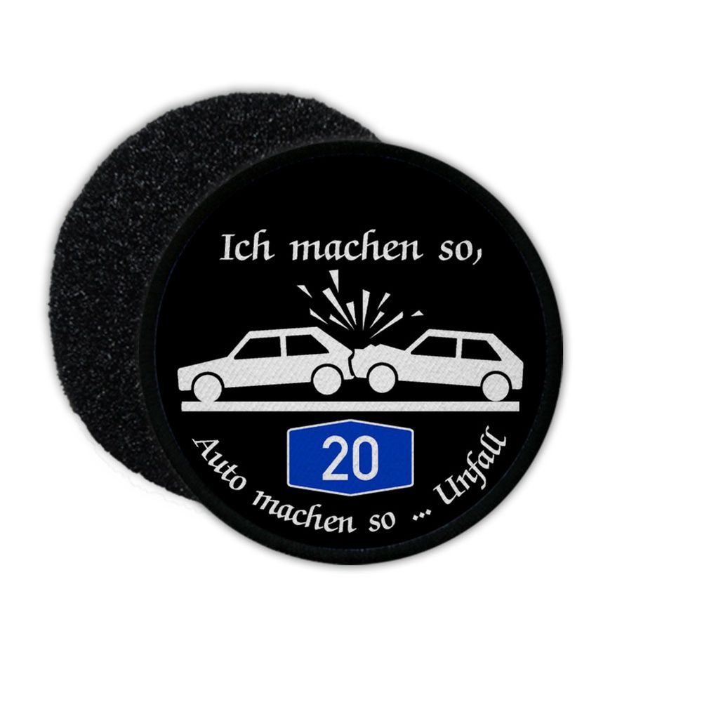 Patch Auto Make so Accident Autobahn 20 A20 Foreigners I make Rostock # 35860