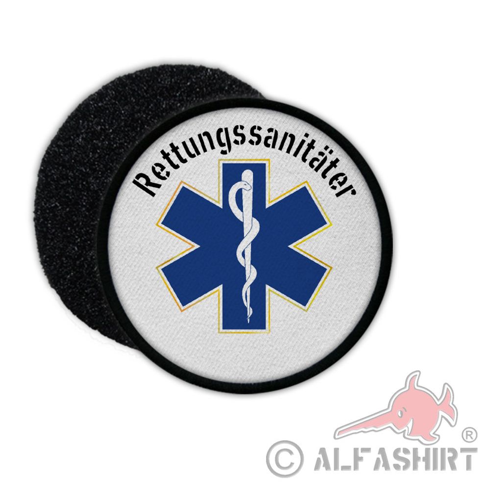 Patch Rettungssanitäter Typ2 Sanitäter Paramedic Mediziner RettSan #31381