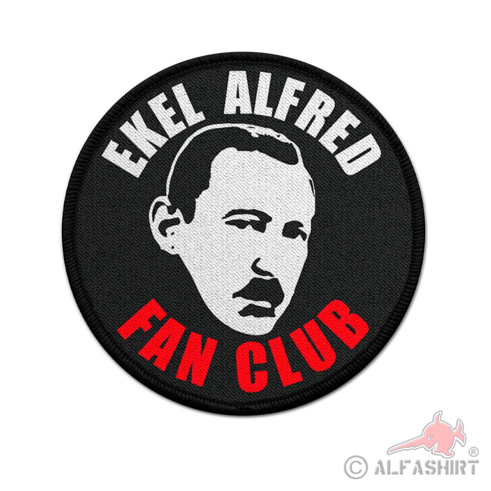 Patch Disgust Alfred Fan CLUB Tetzlaff Patch with Velcro and Velcro #40808