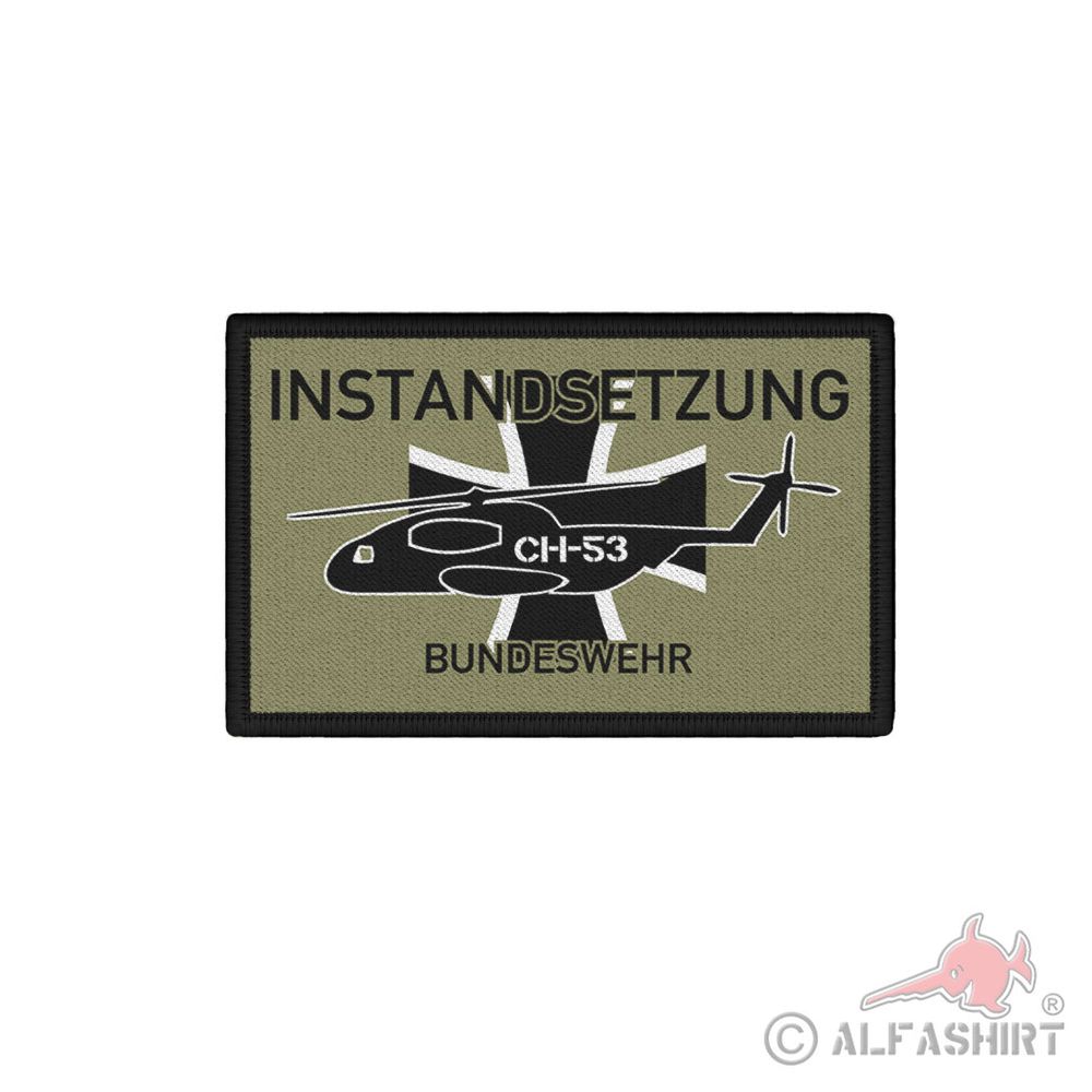 Patch Instandsetzung Bundeswehr BW CH35 Hubschrauber Transport  #41375