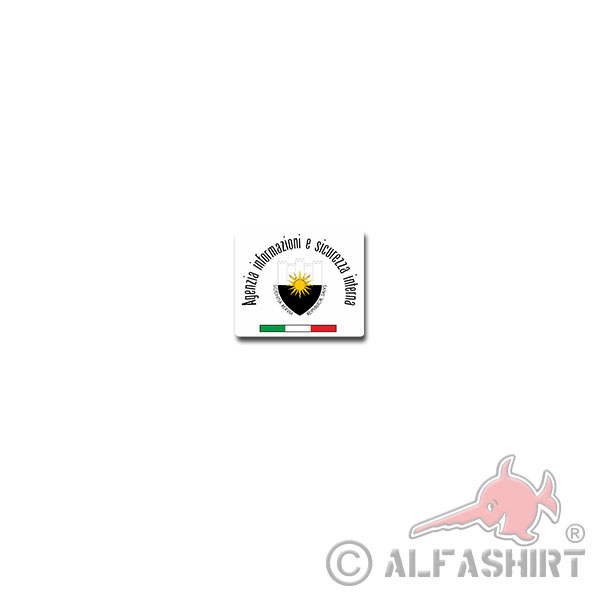 Agenzia informazioni sicurezza interna Domestic News Service 8x7cm # A4073