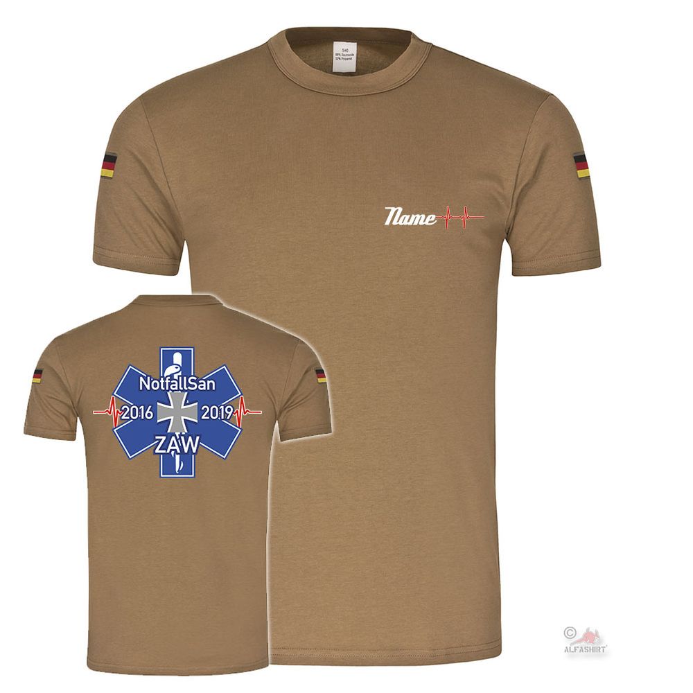 BW Tropen NotfallSan ZAW 2016-2018 Notfallsanitäter Sanitäter Tropenshirt #23971