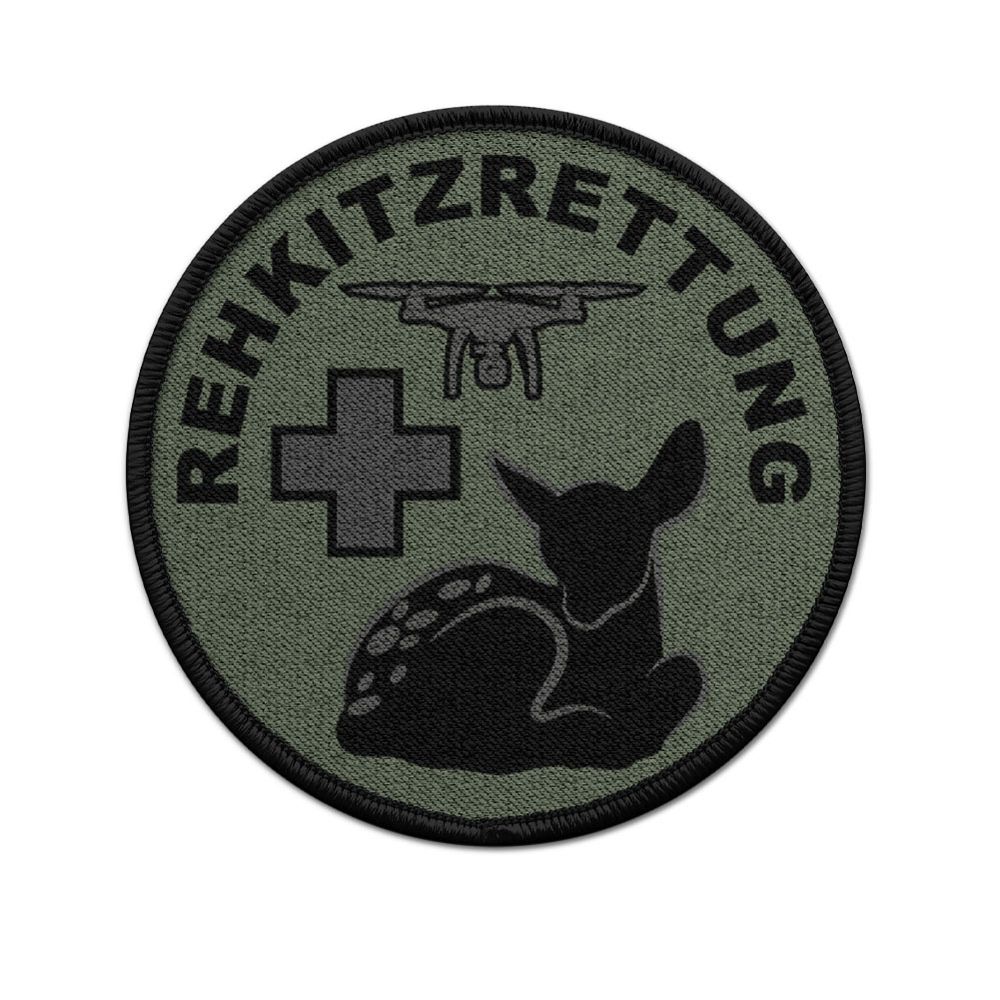 Patch Rehkitzrettung Tarn Version Drohne Rehkitz Landwirt Wärmebildkamera #40650