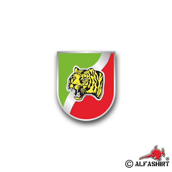 Sticker PzBtl 331 Panzer Battalion Scheuen Celle Leo BW 7x6cm A1317