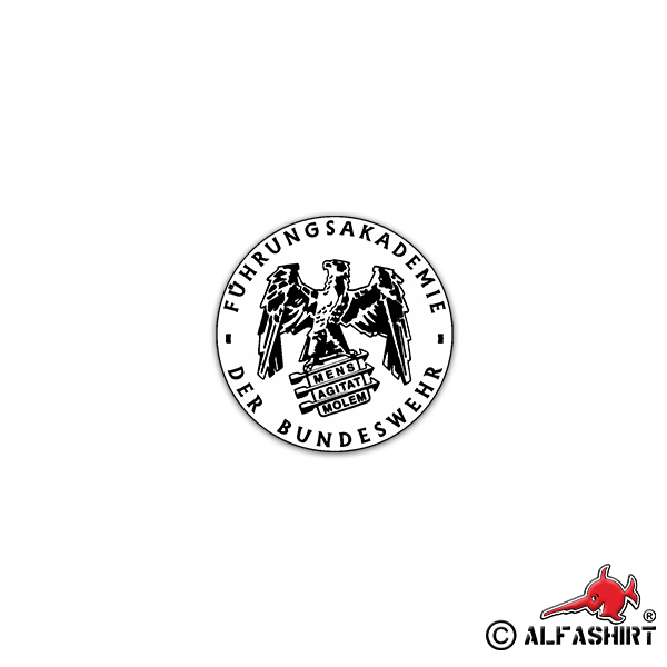 Sticker FüAkBw Leadership Academy of the Bundeswehr Force 7x7cm A2600