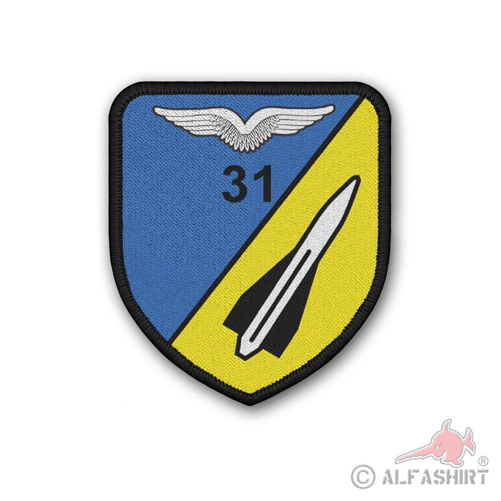 Patch FlaRakBtl 31 Bundeswehr anti-aircraft defense Timke Kaserne 76x65mm #44477
