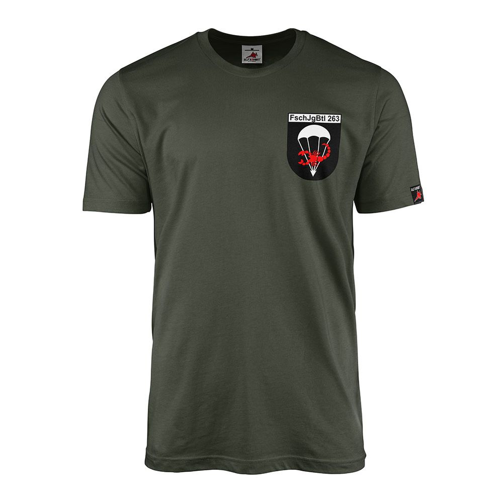FschJgBtl 263 Bundeswehr FschJg Fallschirmjäger Bataillon T-Shirt#44622