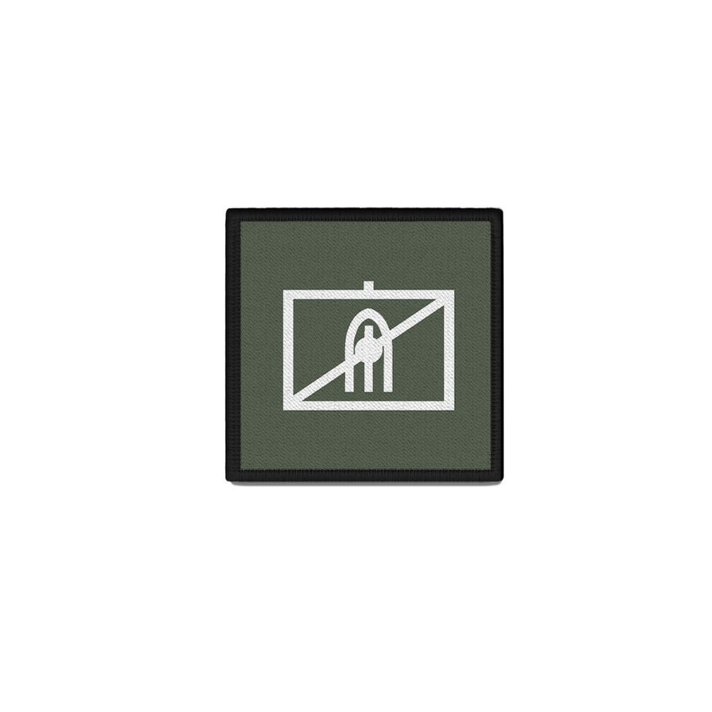 4x4 Quadrat Patch taktische Zeichen 
