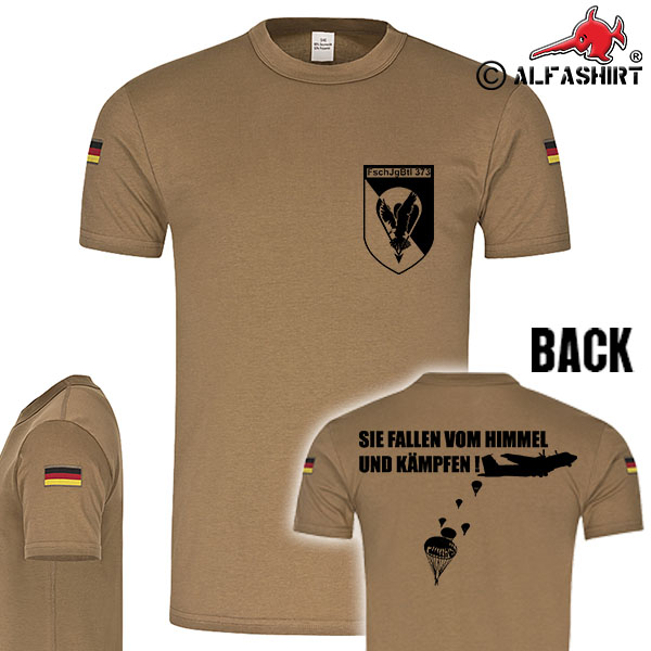 BW Tropen FschJgBtl 373 Fallschirmjäger Bundeswehr Wappen Abzeichen #15969