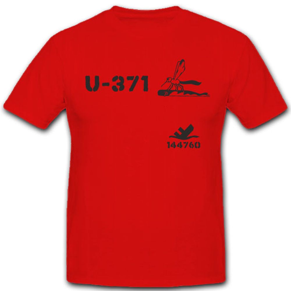 U 371 U Boot Marine U-Boot Untersee Boot Wappen Abzeichen - T Shirt #4198
