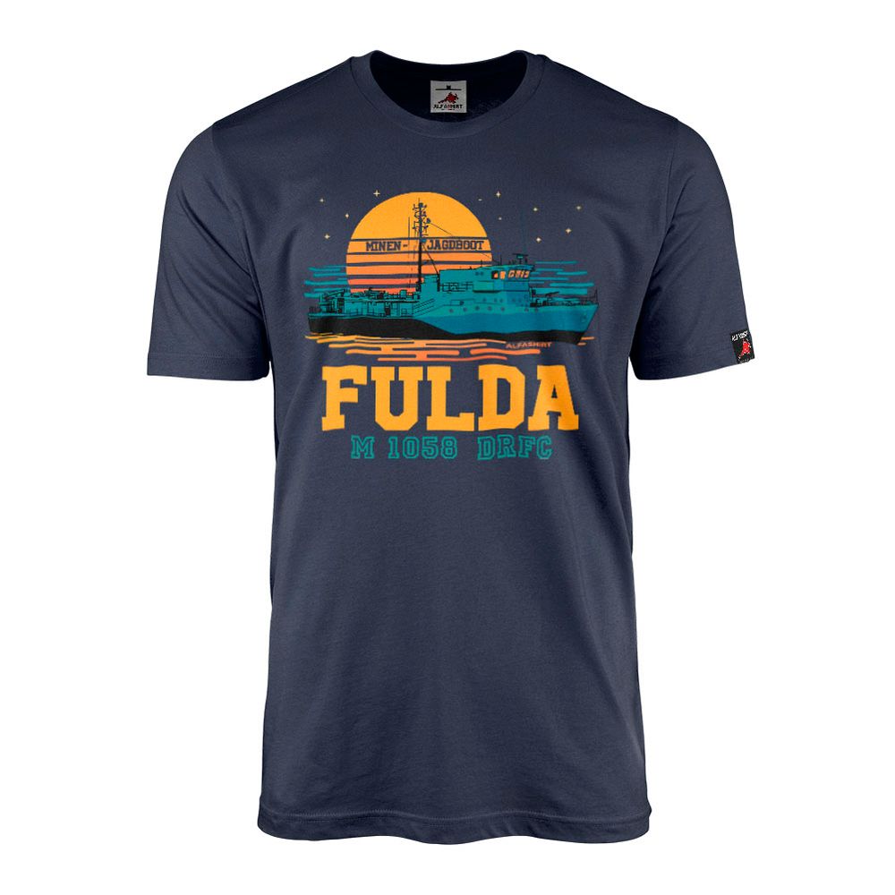 Minehunter Fulda M1058 DRFC Minesweeper Squadron Bundeswehr T-Shirt#46334