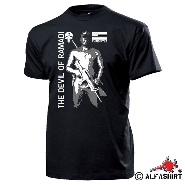 The Devil of Ramadi CPO American Sniper Scharfschütze T Shirt #15938