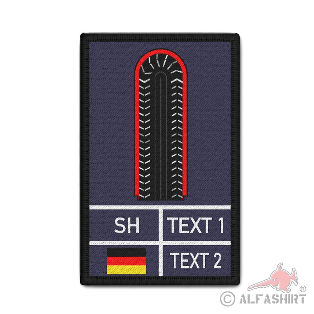 Rank Patch Feuerwehr Schleswig Holstein Abzeichen Dienstgrad #41267