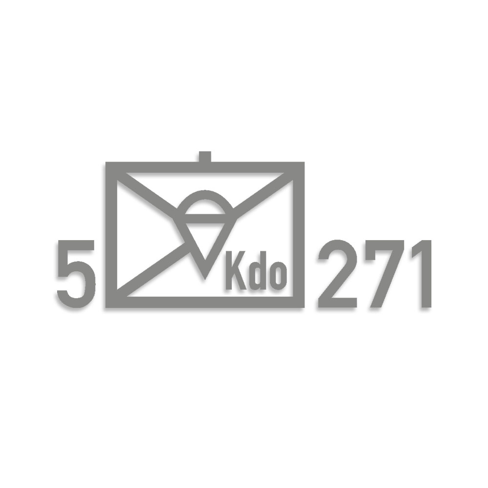 5 Kdo Kompanie FschJgBtl 271 Taktisches Zeichen 34x14cm A5968