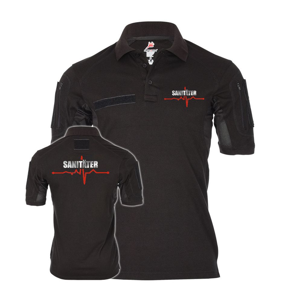 Tactical Polo Sanitäter reflektierend Rettungssanitäter Rettungsdienst #35484