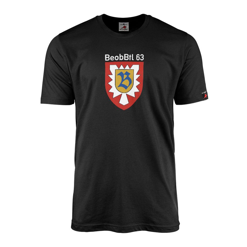 T-Shirt  Beobachtungsbataillon BeobBtl 63 Artillerietruppe BW #47345