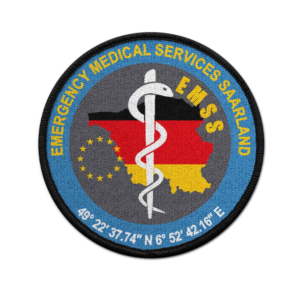 EMSS Rescue Service Saarland Paramedic Emergency Doctor Rescue Assistant Uniform # 32763
