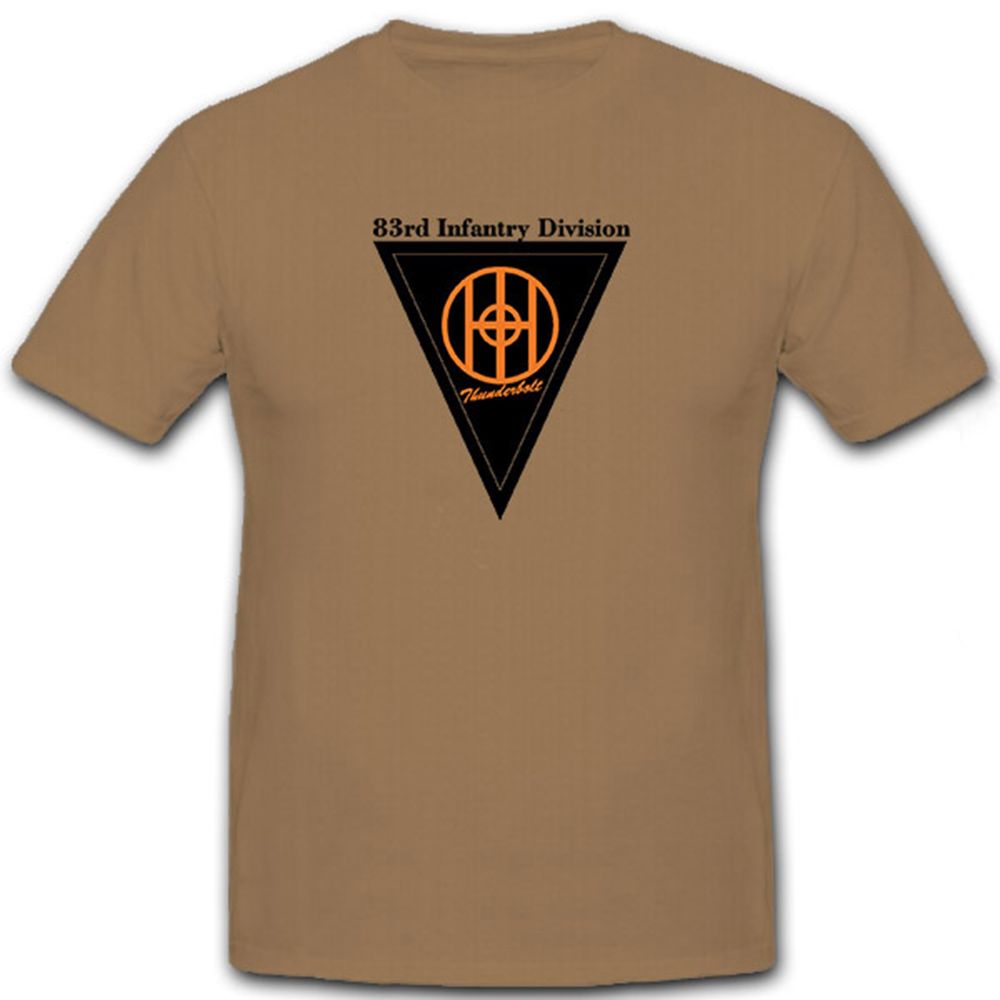 83th Infantry Division USA Thunderbolt - T Shirt #6733