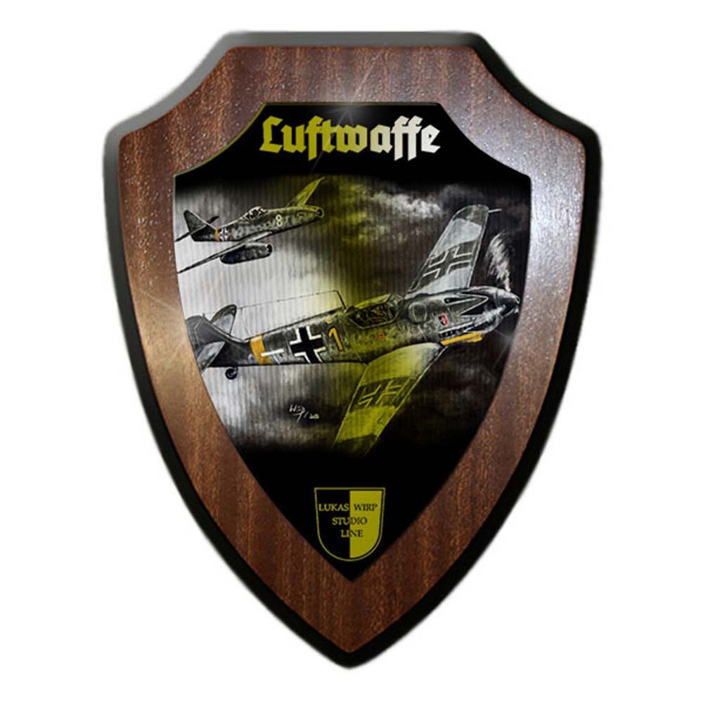 Wappenschild Lukas Wirp Luftwaffe Me109 & Me262 Jagdflugzeug Luftwaffe #24403