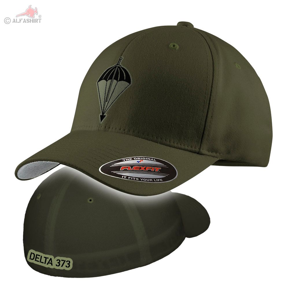 Flexfit Kappe 4 FschJgBtl 373 DELTA Fallschirmjäger Kompanie Mütze #40105