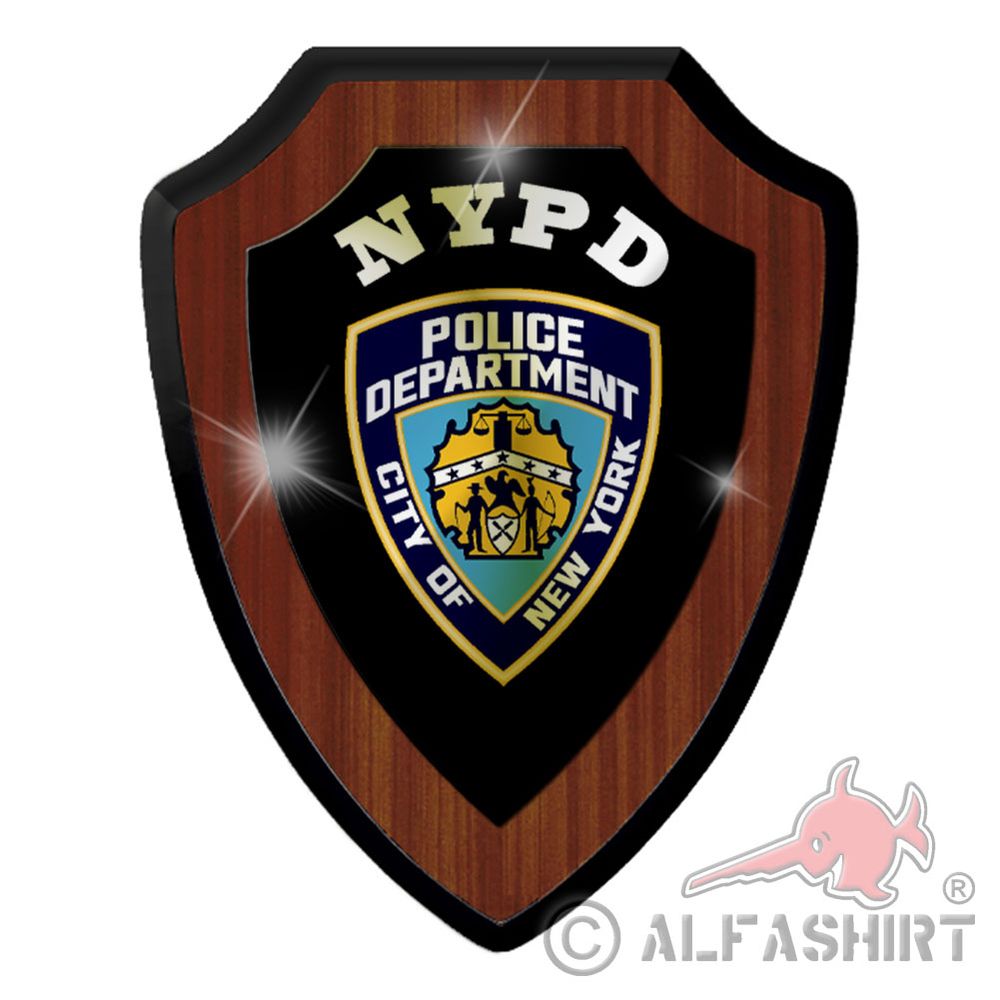 Wappenschild NYPD New York City Police Polizei NY Wappen Abzeichen #38614