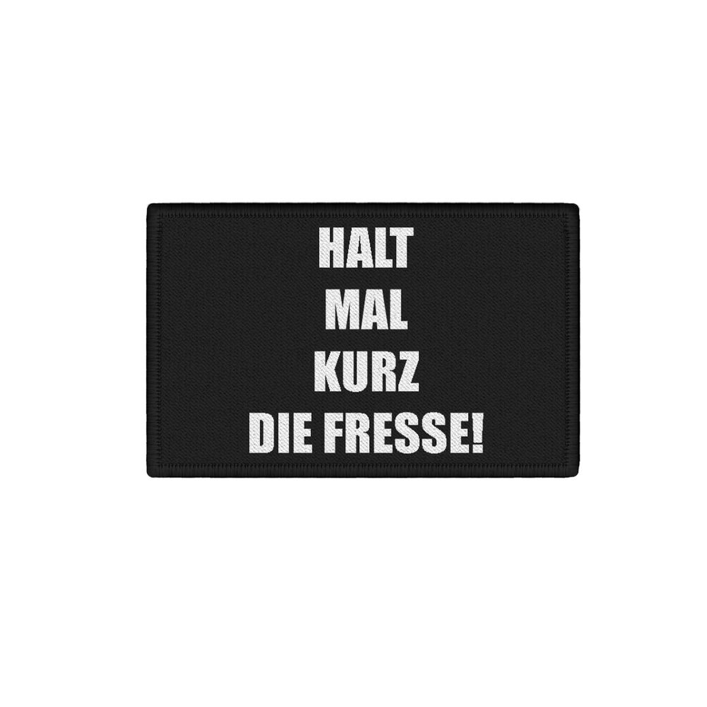 Patch hold up the face Statement Fun Humor Mouth 7.5x4.5cm # 34245