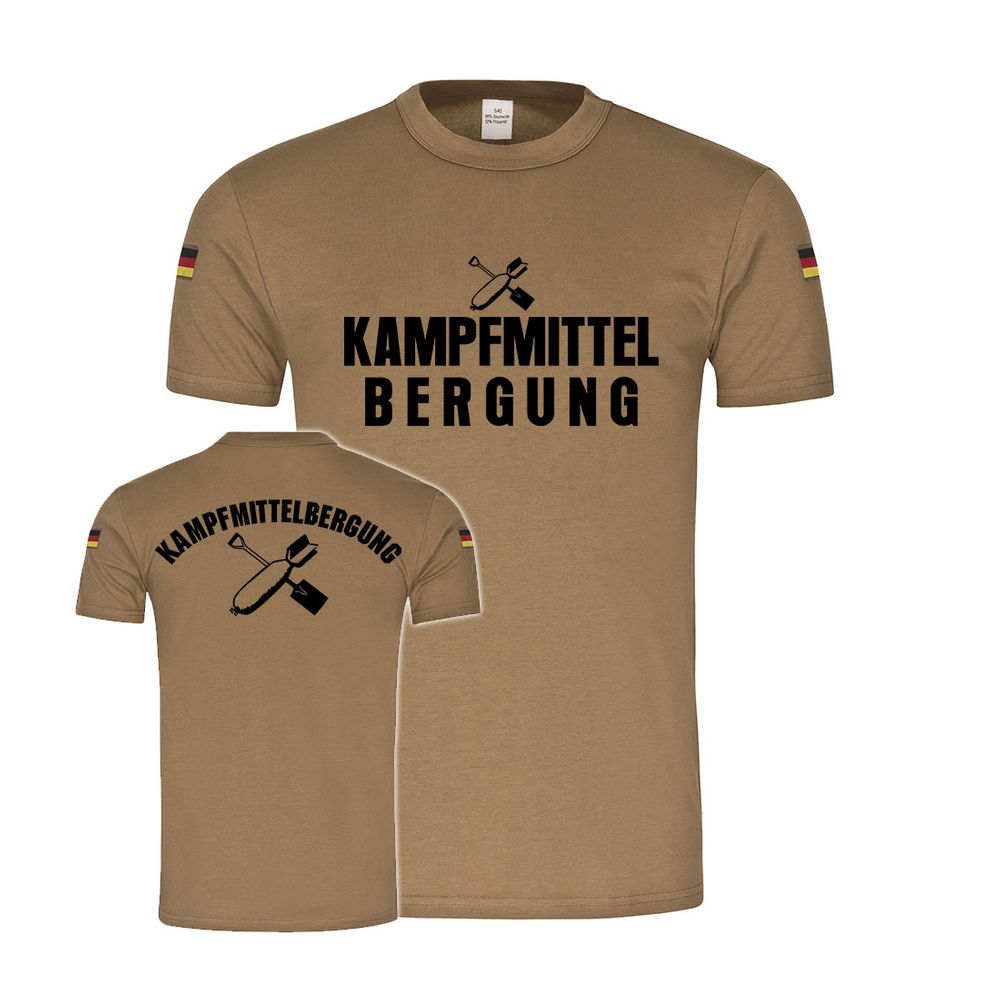 BW Tropen KMB Kampfmittel-Salvung_Kampfmittelräumung Command T-Shirt # 34691