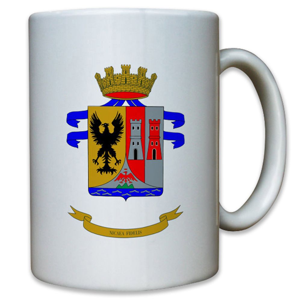 Nicaea Fidelis Coa Mil Ita Rgt Cavalleria Italia Italien Militär - Tasse #13059