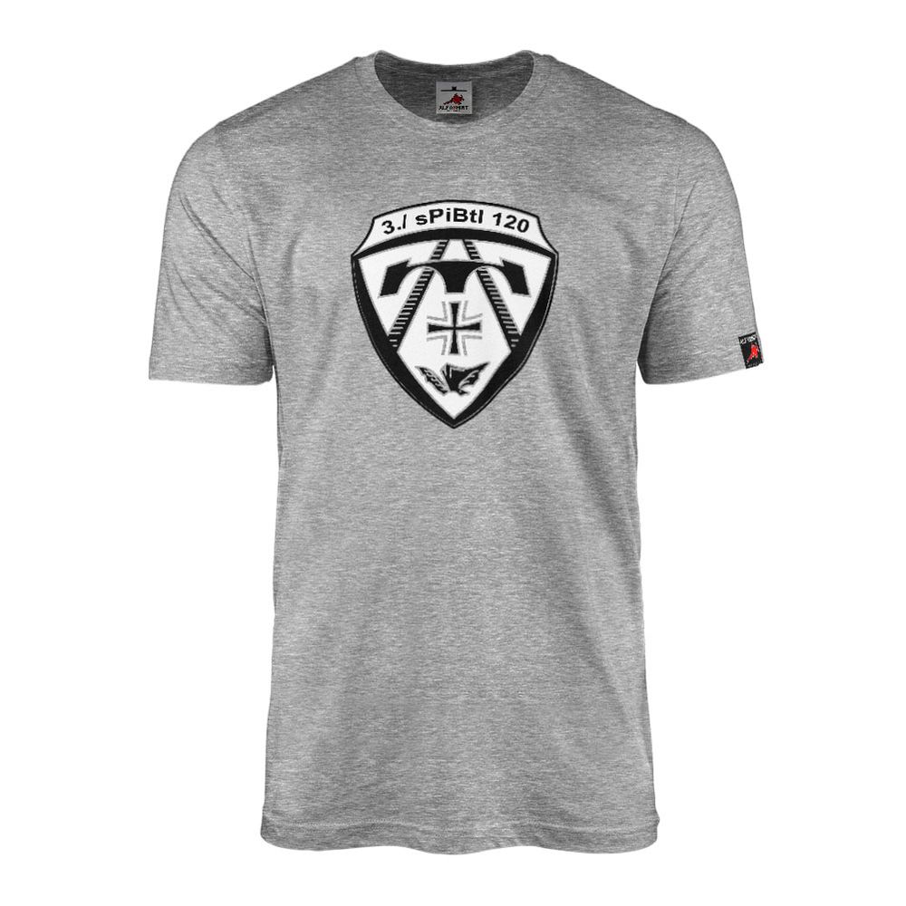 T-Shirt 3. PiBtl Pionierbataillon 120 Pioniere Truppe Niedersachsen #47798