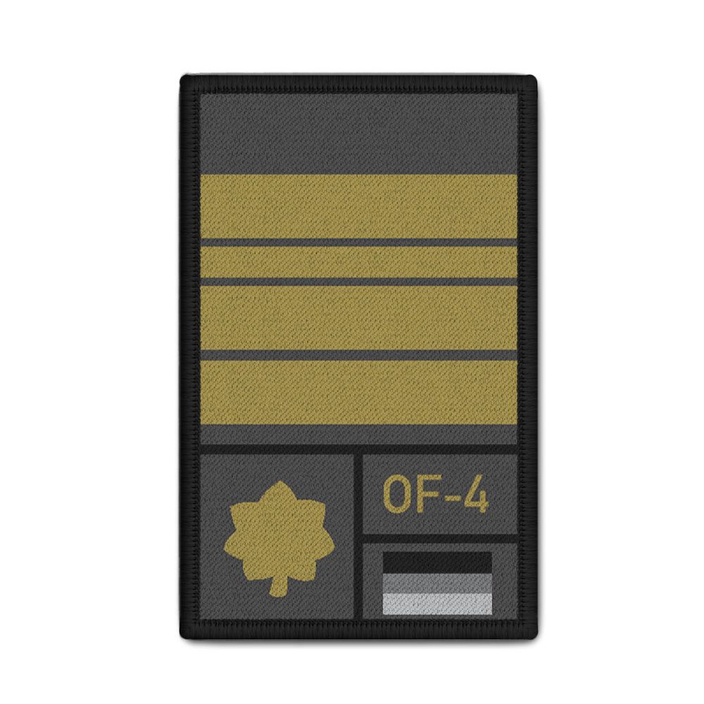 Rank Patch Bundeswehr Heer Luftwaffe Marine Grau #BW-Patch