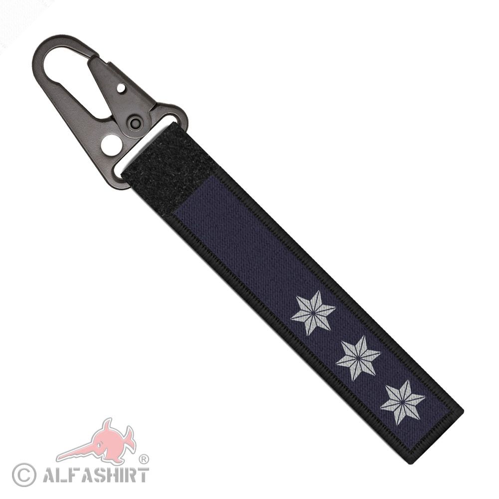 Keychain Police Commissioner Police Rank Badge Service # 38863