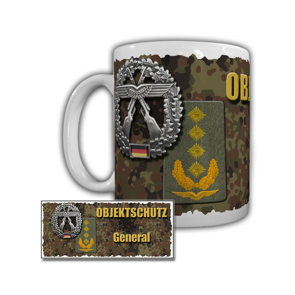 Tasse Objektschutz General Flugabwehrraketengruppe 61 Todendorf Bundeswehr#29247